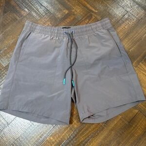 Bonobos The Rec Swim Shorts 7" Inseam Mens M Charcoal Gray